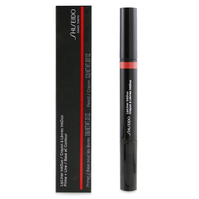 Shiseido LipLiner InkDuo (Prime + Line) - # 07 Poppy 1.1g/0.037oz