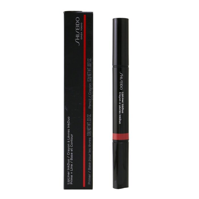 Shiseido LipLiner InkDuo (Prime + Line) - # 08 True Red 1.1g/0.037oz