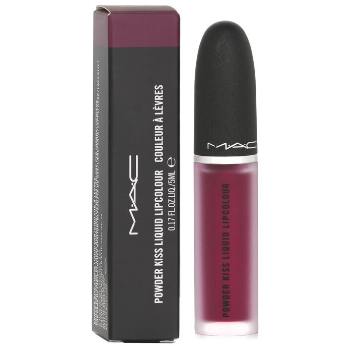 MAC Powder Kiss Liquid Lipcolour - # 983 Burning Love 5ml/0.17oz