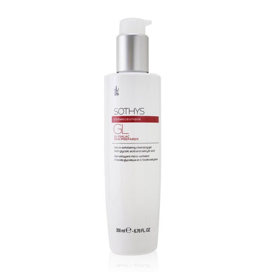 Sothys Cosmeceutique GL Glysalac Skin Preparer Micro-Exfoliating Cleansing Gel - With Glycolic Acid & Salicylic Acid 200ml/6.76oz