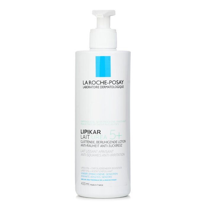 La Roche Posay Lipikar Lait Urea 5+ Smoothing Soothing Lotion (Anti-Flaking & Anti-Irritation) 400ml/13.5oz