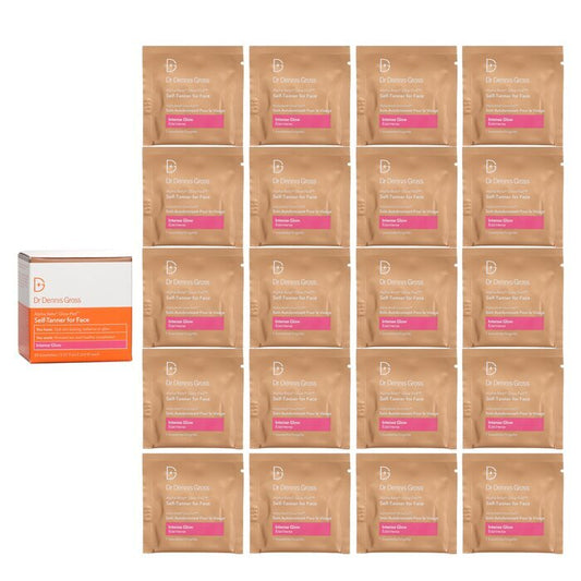 Dr Dennis Gross Alpha Beta Glow Pad For Face - Intense Glow 20 Towelettes
