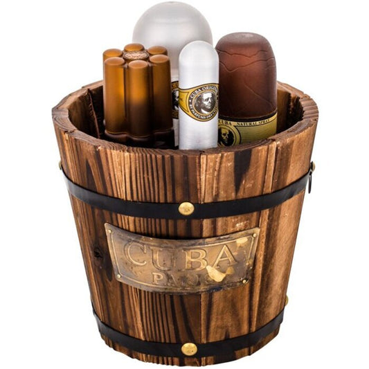 Cuba Gold Gift Set 100ml Eau De Toilette Aftershave Gold 100ml Deodorant 200ml Gold And Gold Eau De Toilette 35ml 100ml