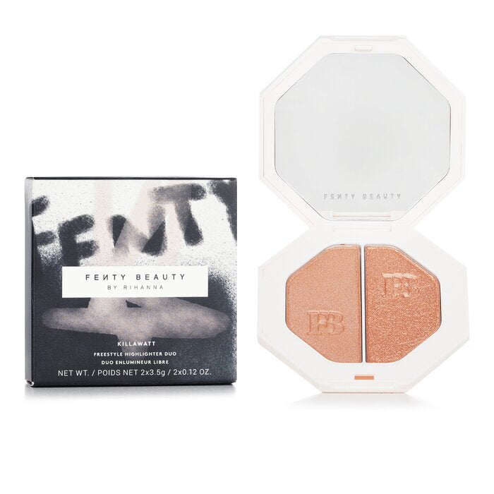 Fenty Beauty by Rihanna Killawatt Freestyle Highlighter Duo - # Afternoon Snack / Mo' Hunny 2x3.5g/0.12oz