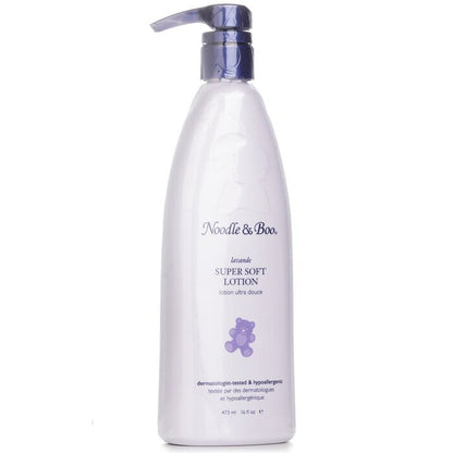 Noodle & Boo Super Soft Lotion - Lavender - For Face & Body (Dermatologist-Tested & Hypoallergenic) 473ml/16oz