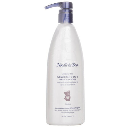 Noodle & Boo Newborn 2-in-1 Hair & Body Wash - Fragrance Free 473ml/16oz