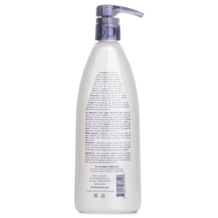 Noodle & Boo Newborn 2-in-1 Hair & Body Wash - Fragrance Free 473ml/16oz