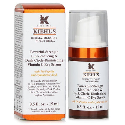 Kiehl's D.s. Powerful-strenght Vitamin C Eye Serum Line-reducing & Dark Circle-diminishing 15ml