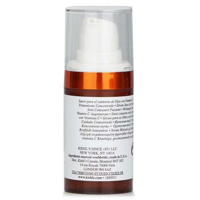 Kiehl's D.s. Powerful-strenght Vitamin C Eye Serum Line-reducing & Dark Circle-diminishing 15ml