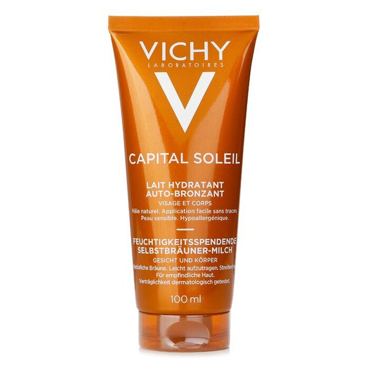 Vichy Ideal Soleil Moisturizing Self-tanning Milk Face And Body 100ml