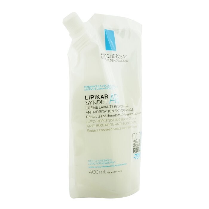 La Roche Posay Lipikar Syndet AP+ Lipid Replenishing Cream Wash Eco-Refill 400ml/13.3oz