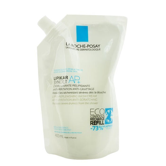 La Roche Posay Lipikar Syndet AP+ Lipid Replenishing Cream Wash Eco-Refill 400ml/13.3oz