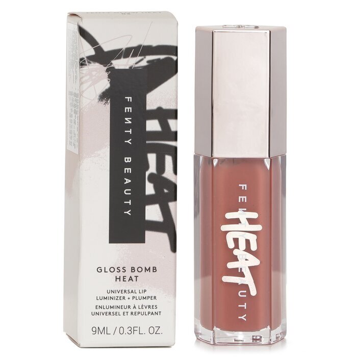 Fenty Beauty by Rihanna Gloss Bomb Heat Universal Lip Luminizer + Plumper - # 03 Fenty Glow Heat (Sheer Rose Nude) 9ml/0.3oz