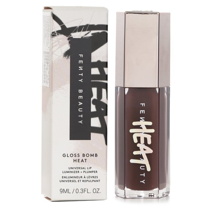 Fenty Beauty by Rihanna Gloss Bomb Heat Universal Lip Luminizer + Plumper - # 04 Hot Chocolit Heat (Sheer Rich Brown) 9ml/0.3oz