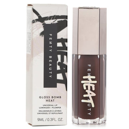 Fenty Beauty by Rihanna Gloss Bomb Heat Universal Lip Luminizer + Plumper - # 04 Hot Chocolit Heat (Sheer Rich Brown) 9ml/0.3oz