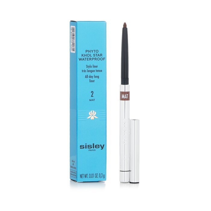 Sisley Phyto Khol Star Waterproof Stylo Liner - #2 Matte Tonka 0.3g/0.01oz