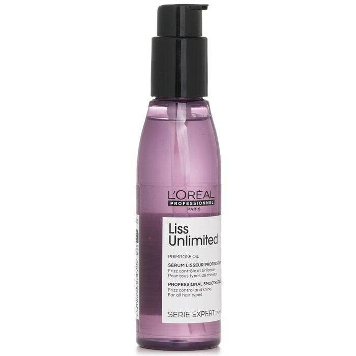 L'Oreal Professionnel Serie Expert - Liss Unlimited Primrose Oil Frizz Control & Shine Smoother Serum (All Hair Type) 125ml/4.2oz