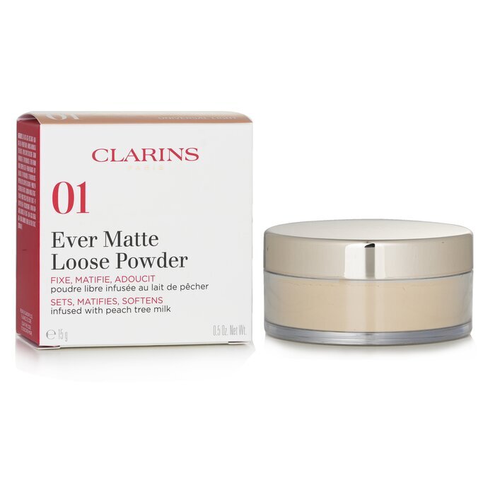 Clarins Ever Matte Loose Powder - # 01 Universal Light 15g/0.5oz