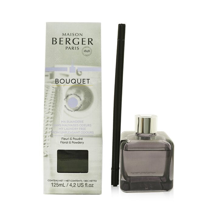 Lampe Berger (Maison Berger Paris) Functional Cube Scented Bouquet - My Laundry Free From Unpleasant Odours (Floral & Powdery) 125ml/4.2oz