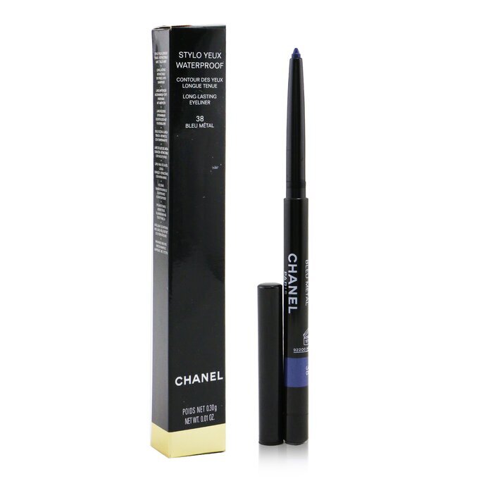 Chanel Stylo Yeux Waterproof Long-lasting Eyeliner #38 Bleu Metal 0.3g