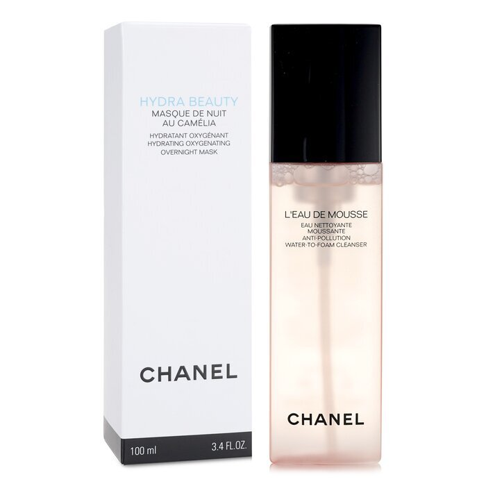 Chanel L'eau De Mousse Water-to-foam Cleanser All Skin Types/anti-pollution 150ml