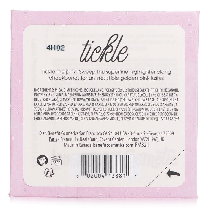 Benefit Tickle Golden Pink Highlighter 8g/0.28oz