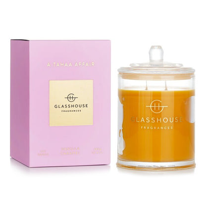 Glasshouse Triple Scented Soy Candle - A Tahaa Affair (Vanilla Caramel) 380g/13.4oz