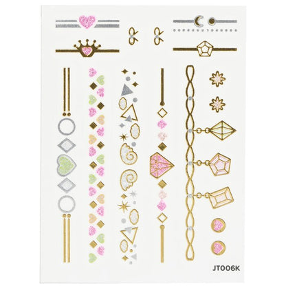 April Korea Princess Jewel Body Sticker - # JT006K 1pc
