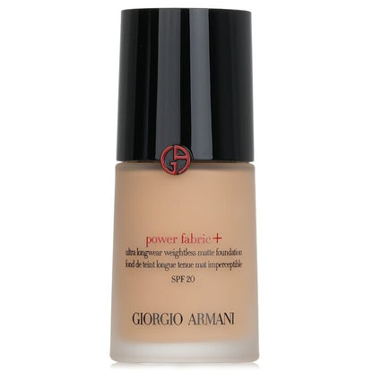 Giorgio Armani Power Fabric+ Ultra Longwear Matte Foundation Spf20 #4 30ml