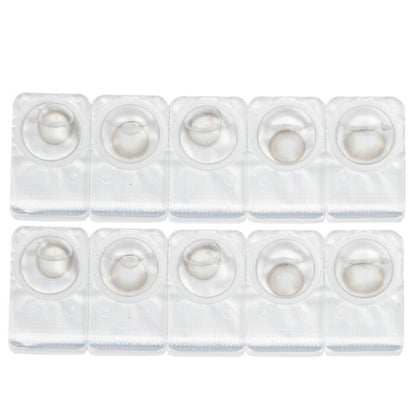 Miche Bloomin' Iris Glow 1 Day Color Contact Lenses (506 Opal Gray) - - 4.50 10pcs