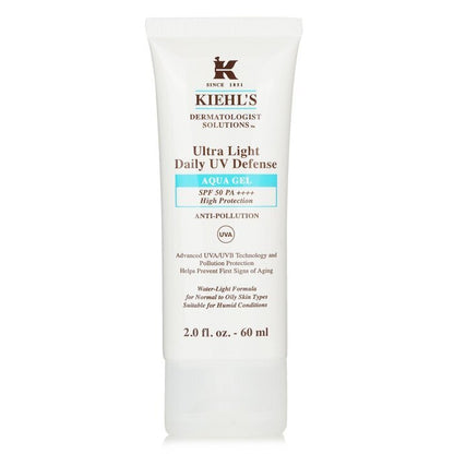 Kiehl's D.s. Ultra Light Daily Uv Defense Aqua Gel Spf50 60ml