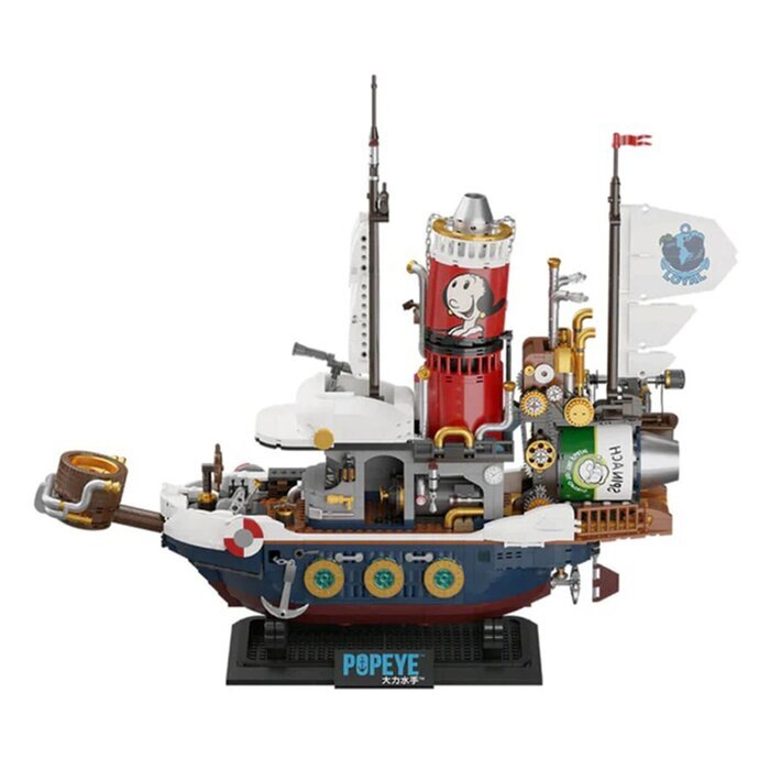 Pantasy POPEYE��ADVENTURE SHIP Building Bricks Set 57*49*21cm