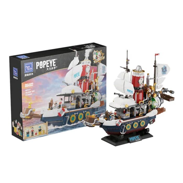 Pantasy POPEYE��ADVENTURE SHIP Building Bricks Set 57*49*21cm