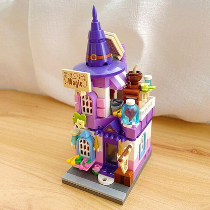 LOZ Street Series - Magic House Building Bricks Set 19.5x16.5x4.5cm