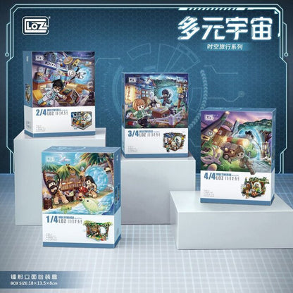 LOZ Multiverse Time Travel Series - Doomsday Dead Building Bricks Set 18x13.8x8cm