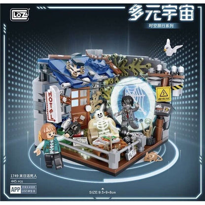 LOZ Multiverse Time Travel Series - Doomsday Dead Building Bricks Set 18x13.8x8cm