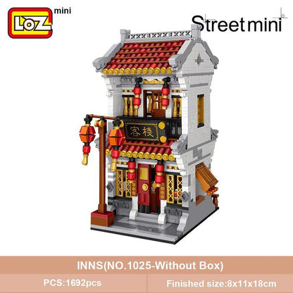 LOZ Mini Blocks - Inn Building Bricks Set 42 x 30 x 5 cm