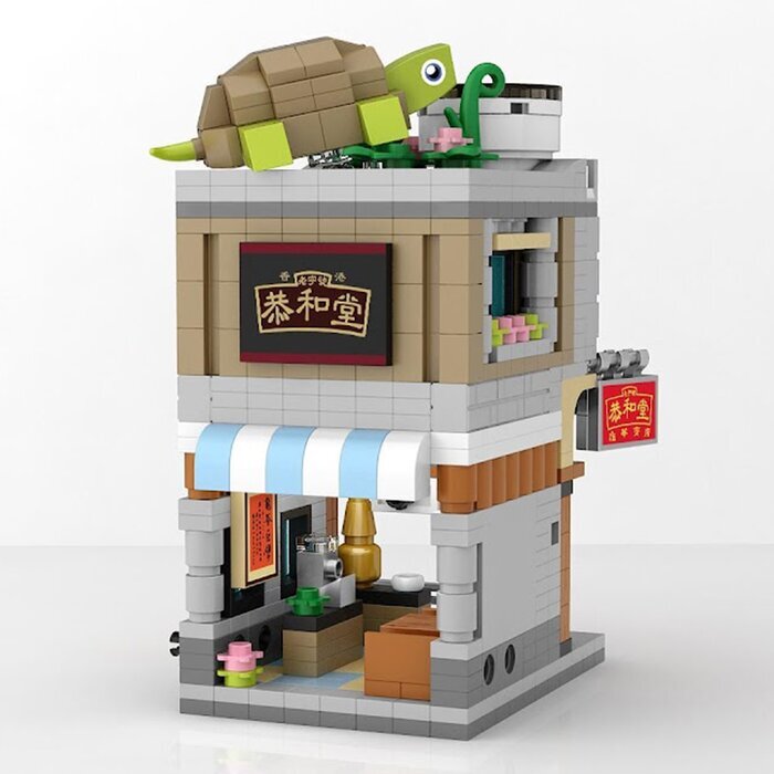 LOZ Mini Blocks - Herbal Tea Shop Building Bricks Set 20 x 17 x 5 cm