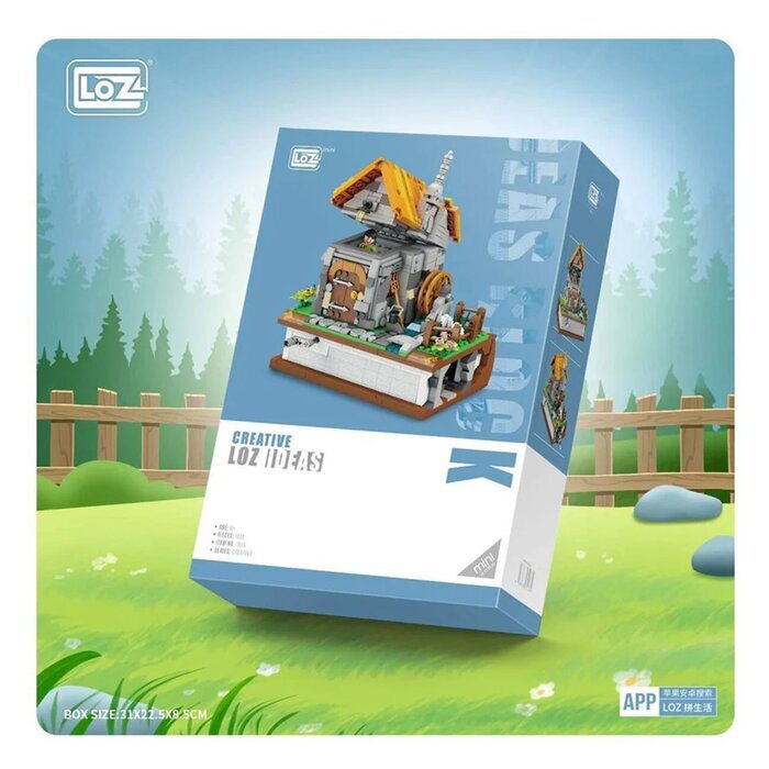 LOZ Ideas Series - Interlocking Blocks Building Bricks Set 31 x 23 x 9cm