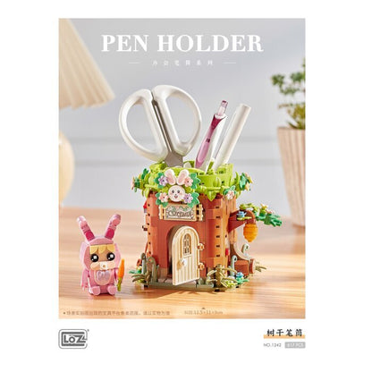 LOZ Mini Blocks - Trunk Pen Holder Building Bricks Set 20 x 15 x 8cm