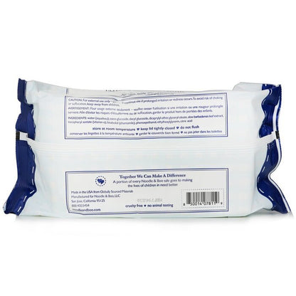 Noodle & Boo Ultimate Cleansing Cloths (Fragrance Free) - For Face, Body & Bottom - 7"x 8" 811 72 cloths