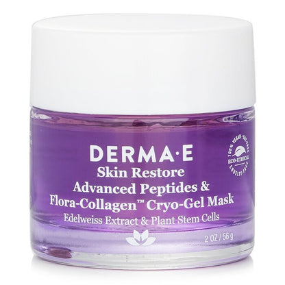Derma E Advanced Peptides & Flora-Collagen Cryo-Gel Mask (Exp. Date 30 June 2026) 56g/2oz