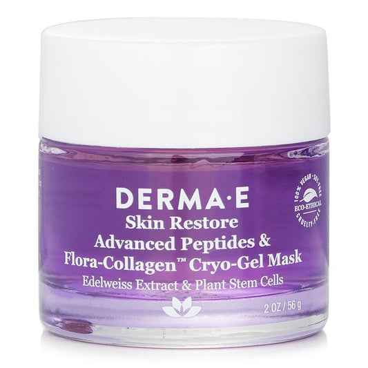 Derma E Advanced Peptides & Flora-Collagen Cryo-Gel Mask (Exp. Date 30 June 2026) 56g/2oz