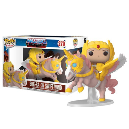 Funko POP! Rides: MOTU- She-Ra on Swiftwind Toy Figures 19x24x18cm