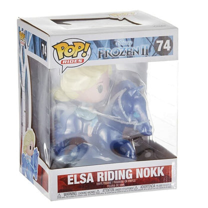 Funko POP! Ride Disney: Frozen II - Elsa Riding Nokk Toy Figures 21x17x14cm