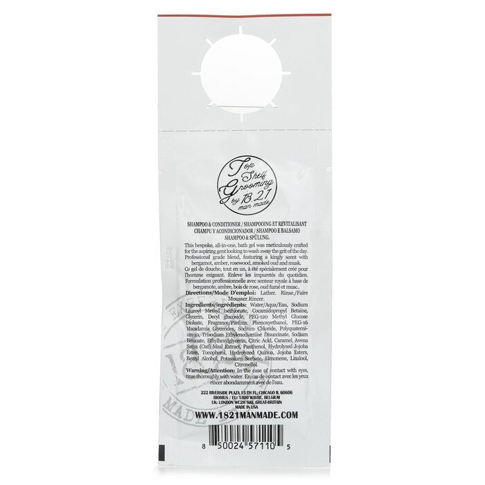 18.21 Man Made Man Made Wash Shampoo, Conditioner & Body Wash - # Noble Oud 15ml/0.5oz