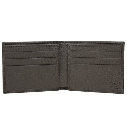 Gucci Signature Bifold Wallet 260987 Brown Brown