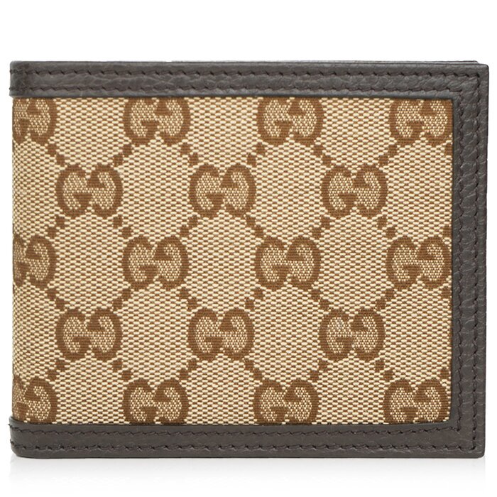 Gucci Signature Bifold Wallet 260987 Brown Brown