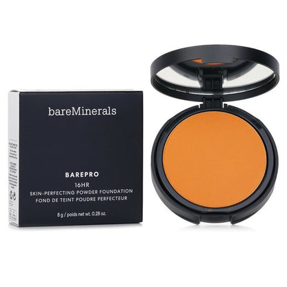 BareMinerals Barepro 16HR Skin Perfecting Powder Foundation - # 45 Medium Deep Warm (Random Packing 16HR/24HR) 8g/ 0.28 oz
