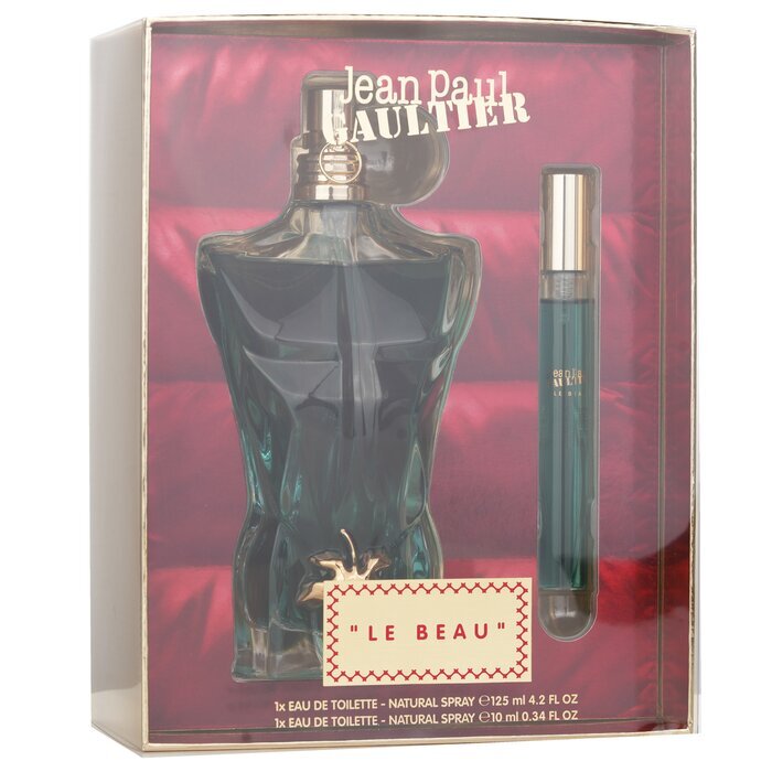 Jean Paul Gaultier Le Beau Man Eau De Toilette 125ml & Eau De Toilette 10ml Travel Set